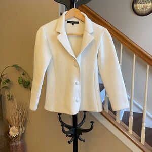 Amanda & Chelsea Knit Sweater Cardigan Textured Cotton Size Medium